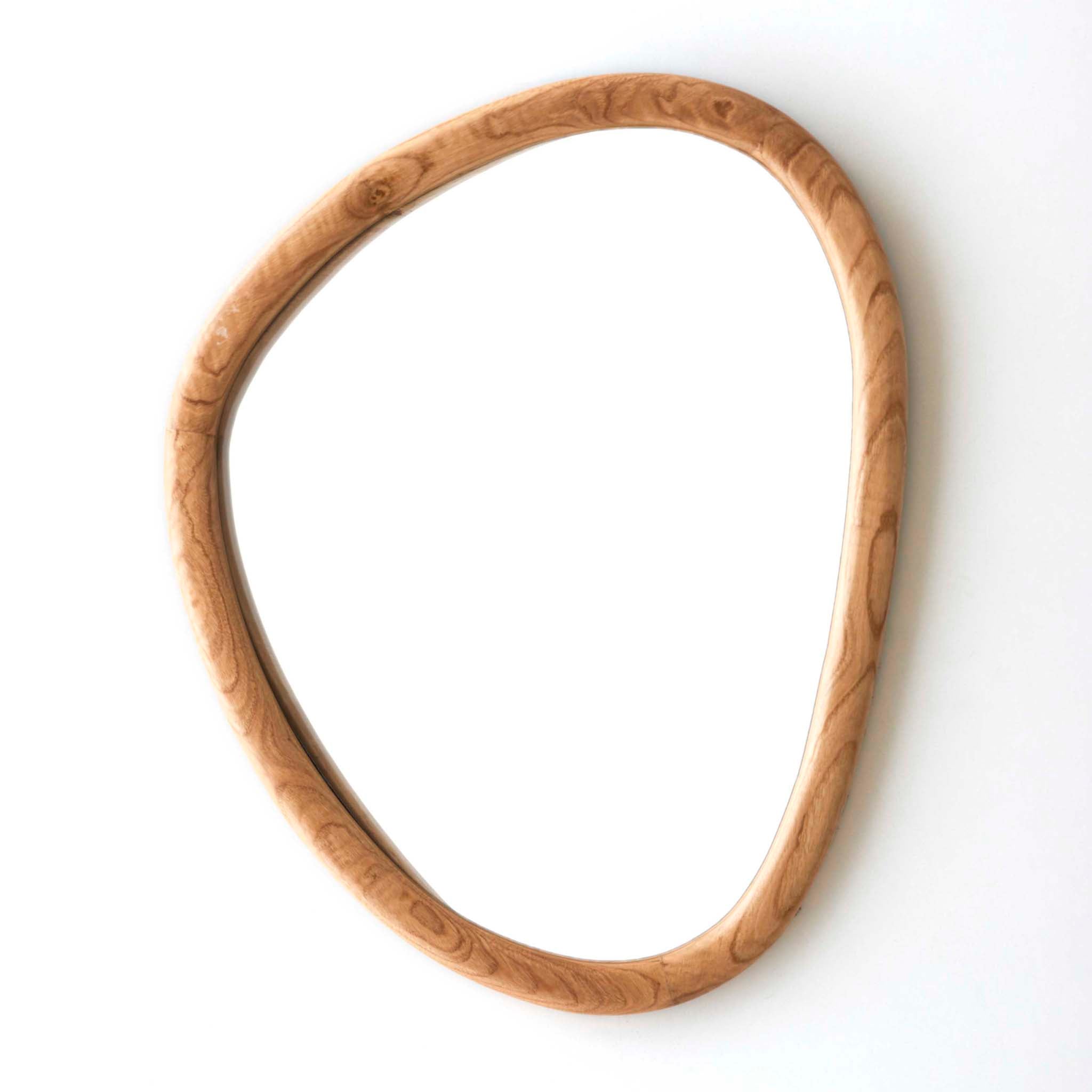 Rustik Ayna Açık Cila ( Orta )